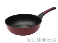 Wok with non-stick 3D coating, PW2822P/DC, 28 cm